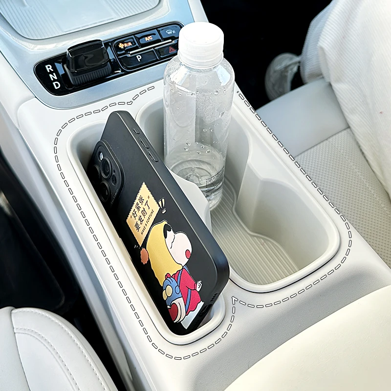 لجيلي 2025 2026 شينغيوان EX2 eMAS 5 حامل الكأس الوسادة مركز وحدة التحكم صندوق تخزين المنظم تعديل الداخلية الملحقات #3