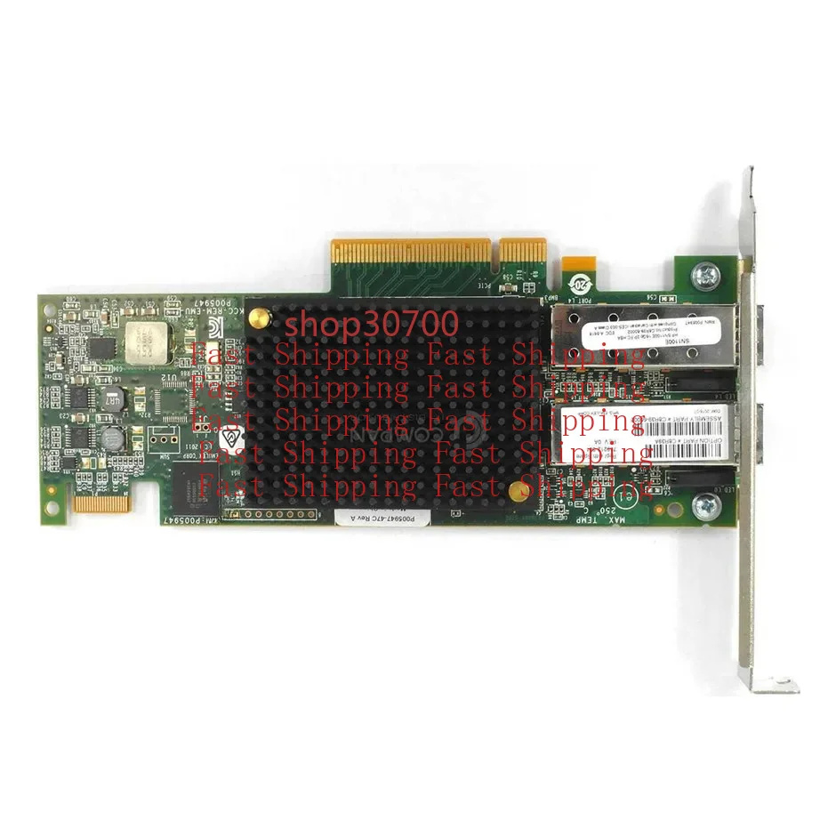 A=For HP C8R39A SN1100E 719212-001 16GB 2P Dual-Port HBA Optical Fiber Card