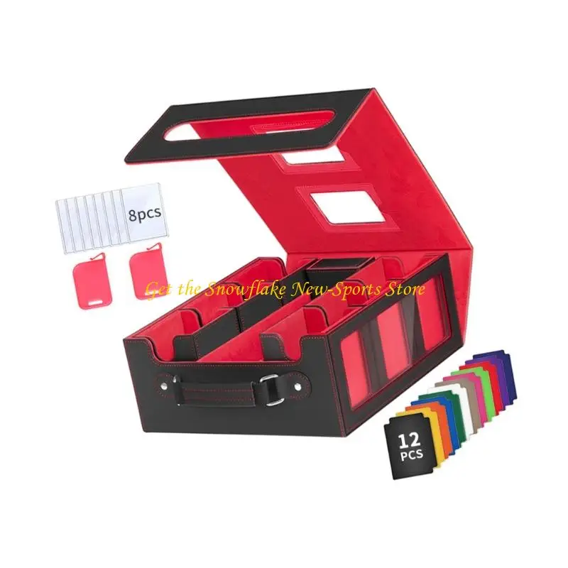 E56D Compacts Travel Friendly Card Carrying Case PU Materials Card Container