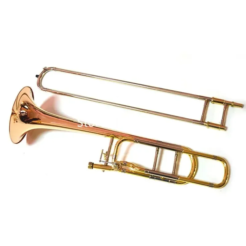 Hot Selling B/F Tenor Trombone Phosphorus copper Musical instrument Professional with Case Accessories 