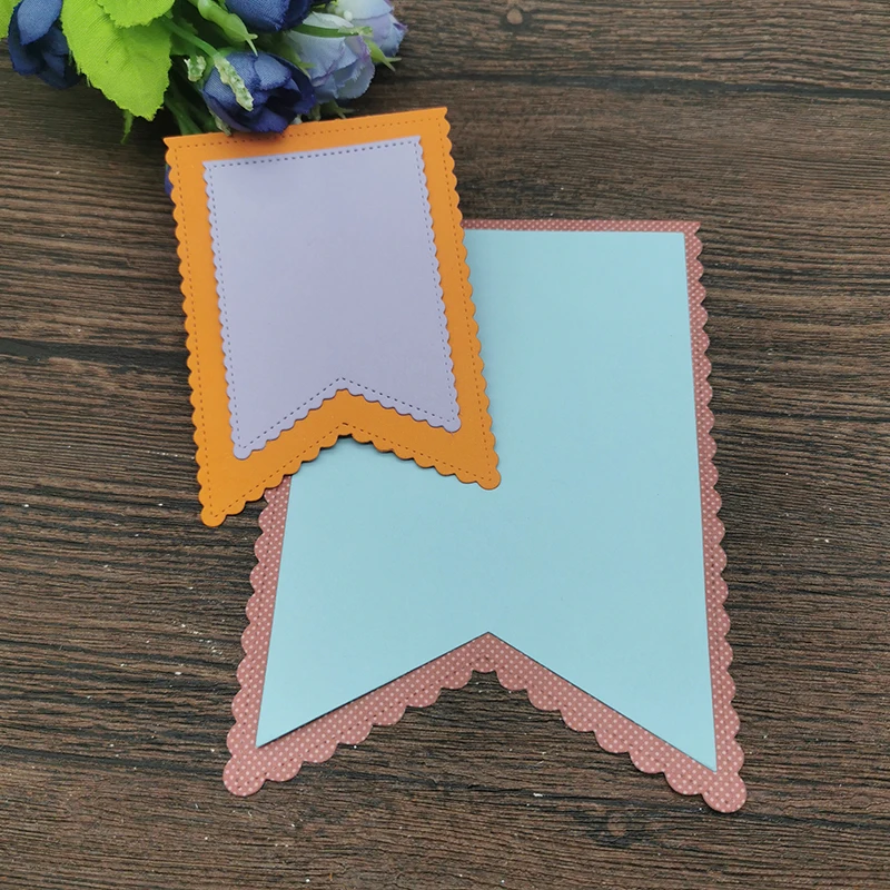 10 Layer label frame card Cutting Dies Stencils For DIY Scrapbooking Decorative Embossing Handcraft Die Cutting Template