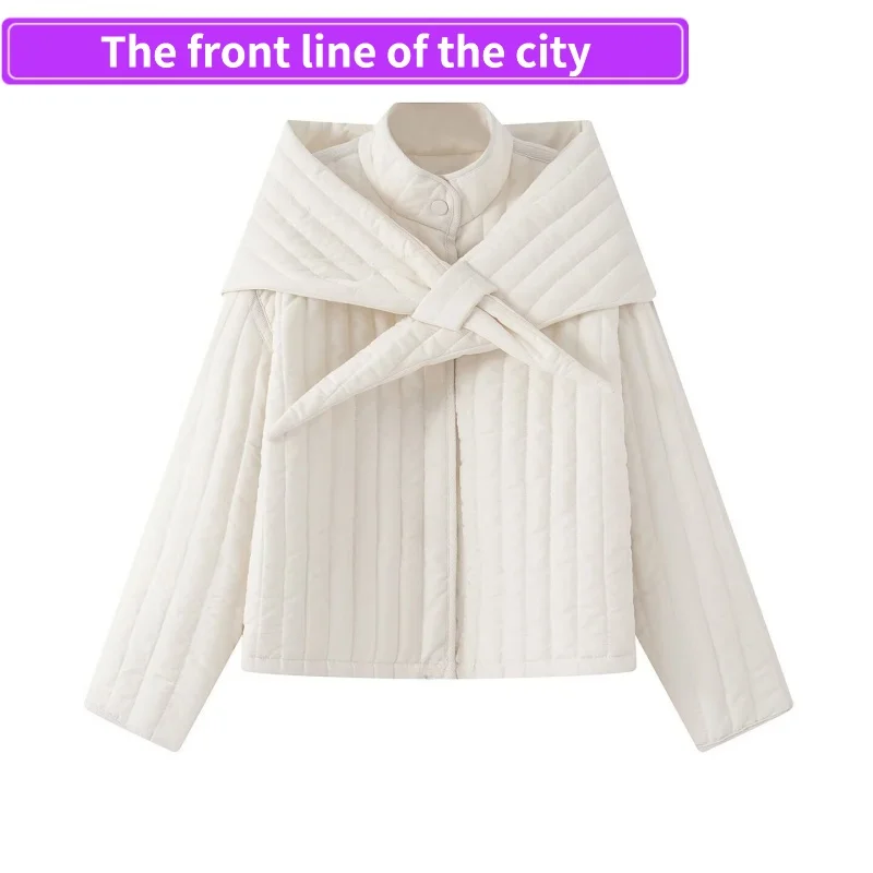 

Свободная модная кожаная куртка для женщин, с длинными рукавами, со съемным капюшоном, с подкладкой из полиэстера, на одной пуговице