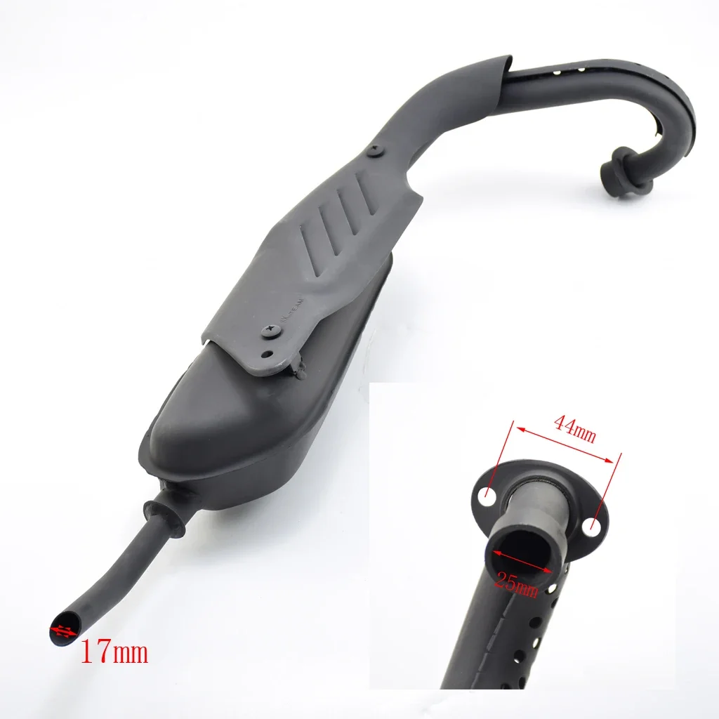 

Motorcycle Exhaust Pipe Accessories Silenciador De Tubo De Escape De For HONDA Z50R Baja BAJA off-road Monkey Spare Parts