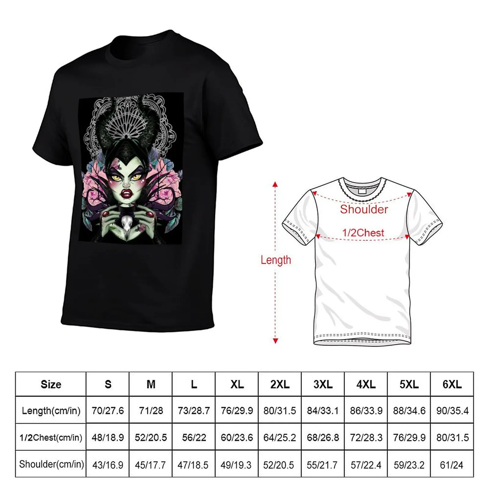 Mistress of Vengeance T-Shirt Minimalist Plain Crew Neck T-Shirt