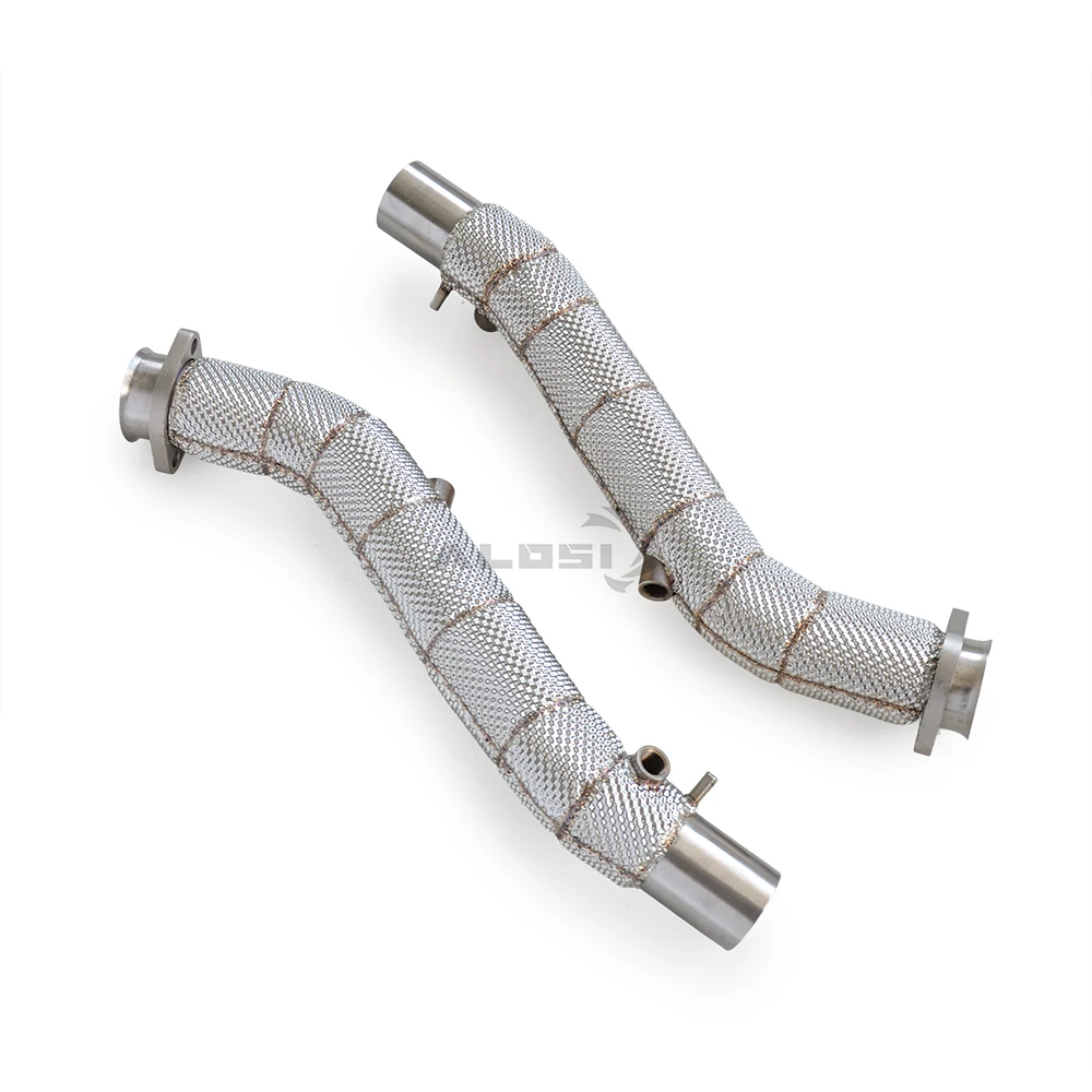 

Exhaust downpipe for Ferrari F360 4.3 1999-2005 with insulation downspout high-performance stainless steel direct downpipe