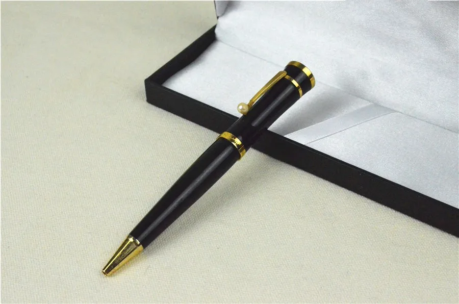 Luxury designer ballpoint pen office business MB high grade durable Black ink brand pen High-end birthday gifts with box