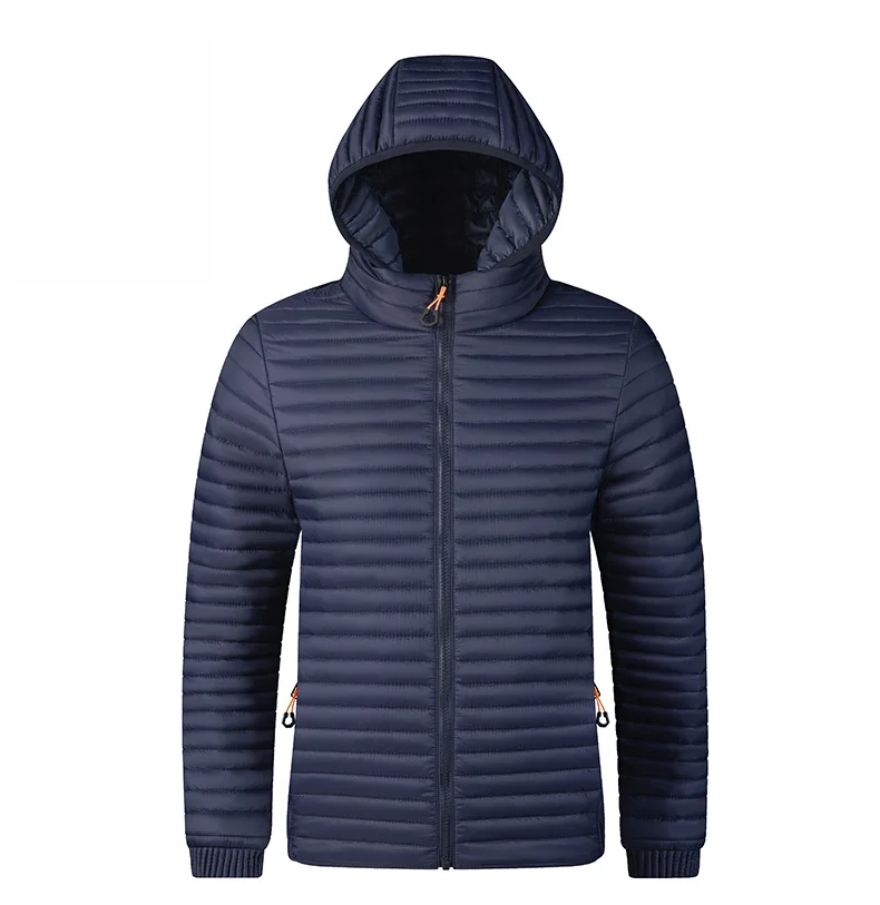 Autumn Winter New Jacket Man Outdoor Camping Coat Ultralight Hiking Jackets Stand-up Collar Casual Waistcoat Brand Clothing