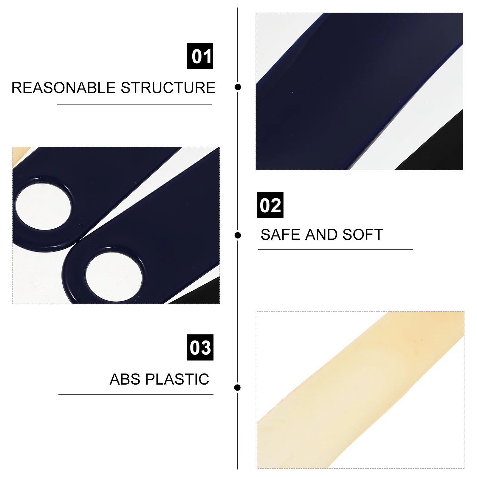 

6pcs Plastic Shoe Horns Hanging Design Ergonomic Arc Shape For Easy Wear Reduce Back Knee Pain Shoehorn Tool Shoe Lifter