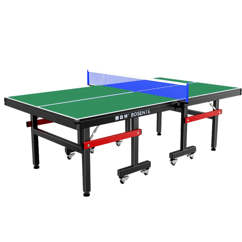 

2024 Table Tennis Table Hot Sale Portable Foldable Pingpong Table Moving With Wheels