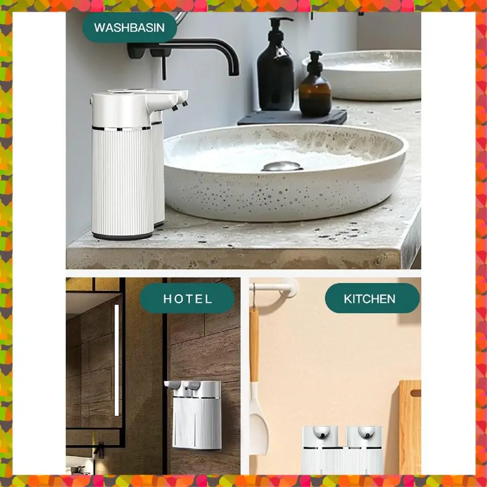 

Акция! Автоматический дозатор мыла настенный, бесконтактный двойной пенящийся дозатор жидкого мыла, 2X14 унций, для коммерческого или дома