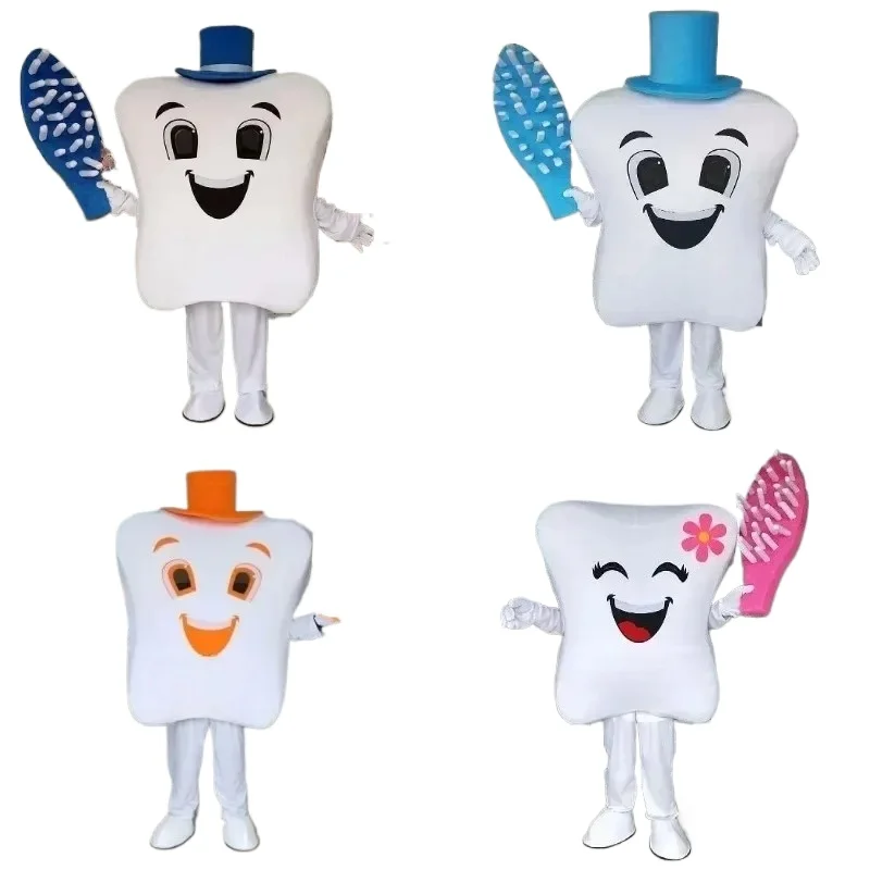 

Stomatological Hospital Tooth Cosplay Costume World Oral Health Day Character Mascot Advertising Party Props Cosplay Costumes