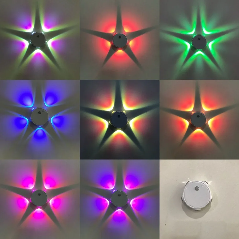 

4 / 5 Head Motion Sensor Night Light Rechargeable Cordless Rechargeable Night Light Magnetic Tri color/RGB Cat Eye Ambient Light