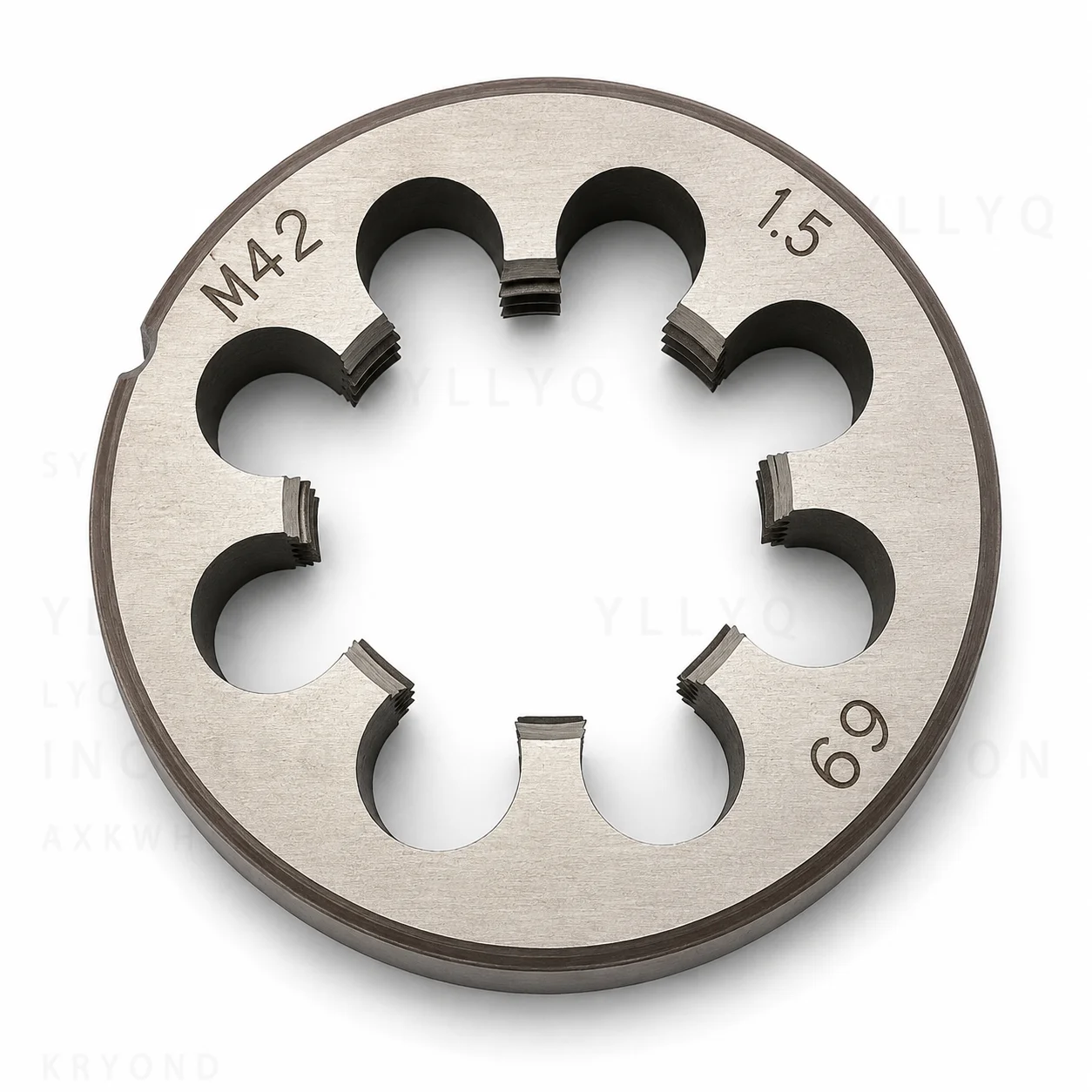 1PCS HSS Metric Right Left Round Die M42 M45 Pitch 4.5 4 3 External Threading Die for Thread Tapping & Repair