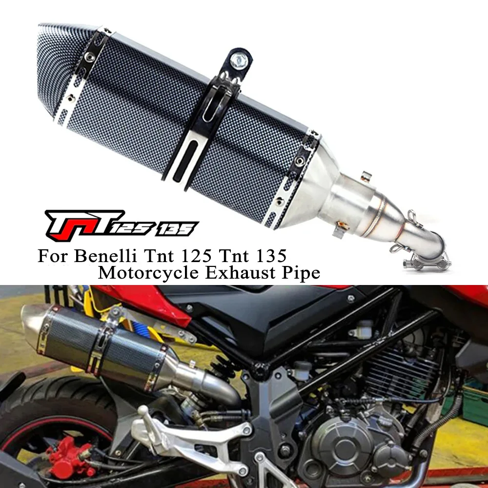 

Motorcycle exhaust pipe for Benelli Tnt 125 Tnt 135