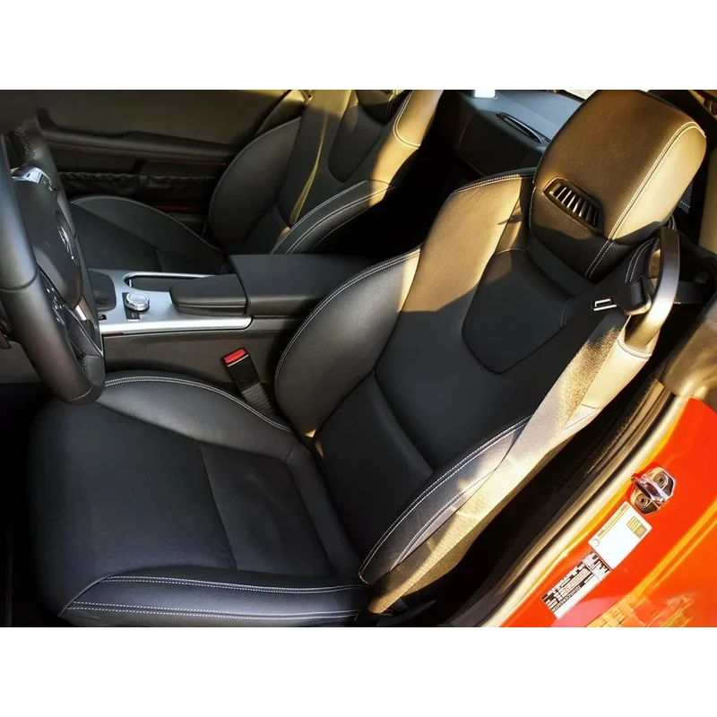 High Quality Vegan Nappa Leather Form-Fit Wrap Car Cushion Unit Interior Shelter Auto Fittings