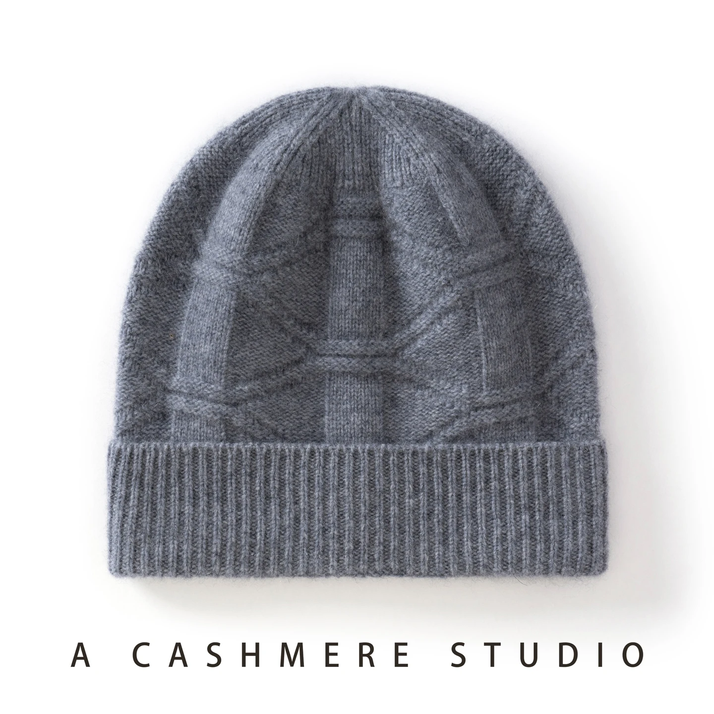 Hot Sale New Winter Women Hats 100% Cashmere Knitted Headgears Beanies Lady Soft Warm Hat Fashion Girl Cap 6 Colors
