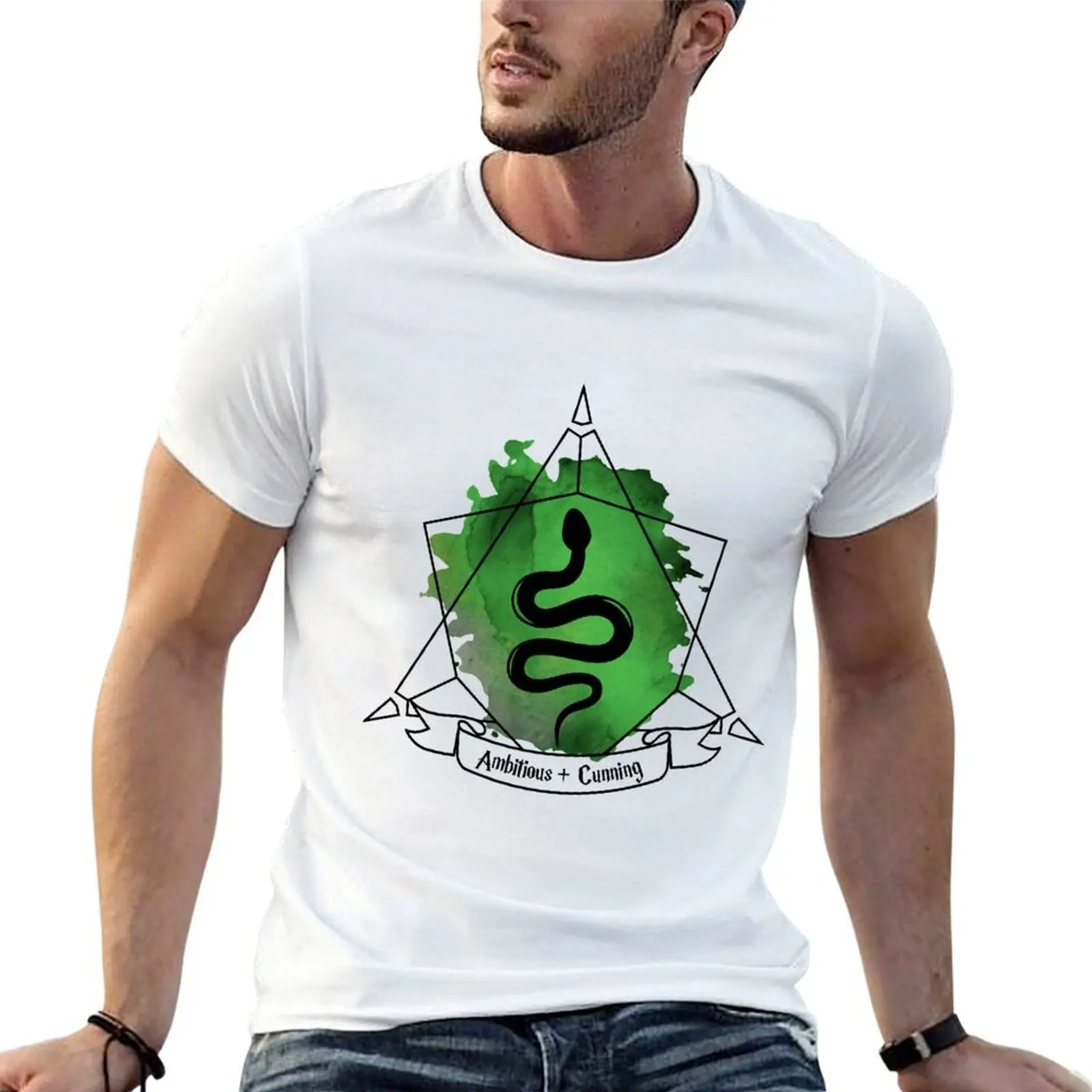 

Snake Serpent Emblem Ambitious Cunning T-Shirt t shirt for man 100 percent cotton cotton t shirts man 100% T-Shirt