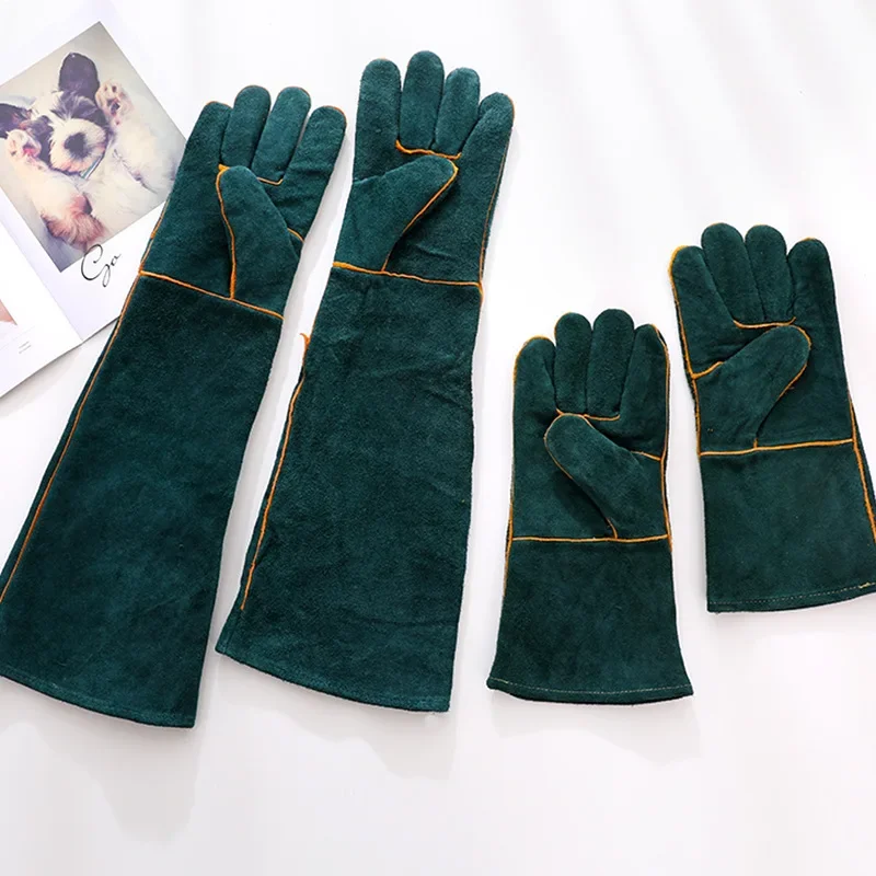 Bite resistant animal gloves Multi-purpose pet gloves Welding treatment training dog safety gloves