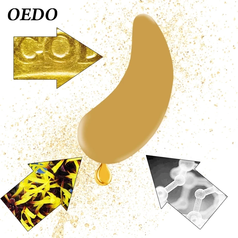 

Новинка 2023 года, упаковочные маски для глаз с темными кругами, уход за кожей, увлажняющая 2 пары, коллагеновая маска для глаз с золотыми кристаллами против морщин