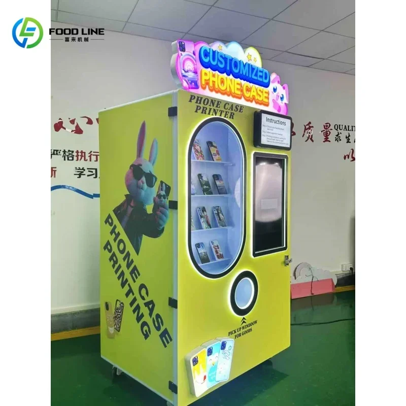 Fast Speed Commercial phone case Vending Machine Automatic DIY Pattern Phone Case Equipment wholesale price