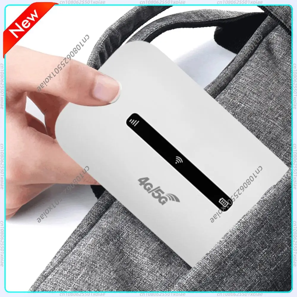 4G LTE Mobile WiFi Router 3000mAh 150Mbps Wireless Internet Router with SIM Card Slot Modem Router for Home Office Car Travel