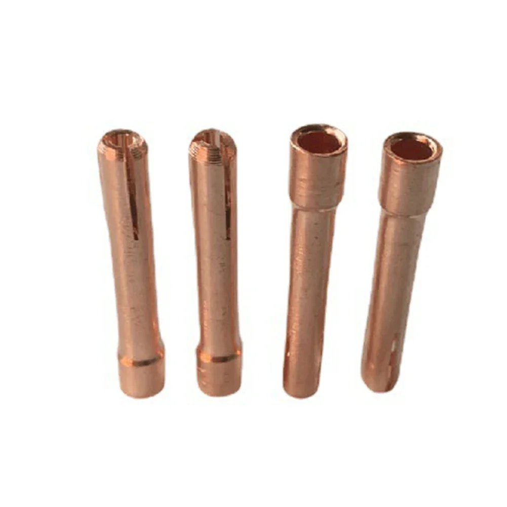 Tool Collet 10PCS/Set 25mm Brass Collet Tungsten Convenient Package Electrodes For WP9/20/25 TIG Welding Practical