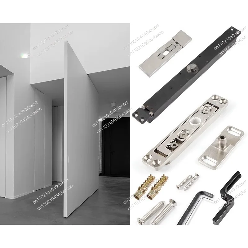 Wooden Door Floor Spring Hardware 360 Degree Rotation  Door Accessories 90 Degree Positioning Heaven and Earth Axis Door Hinge