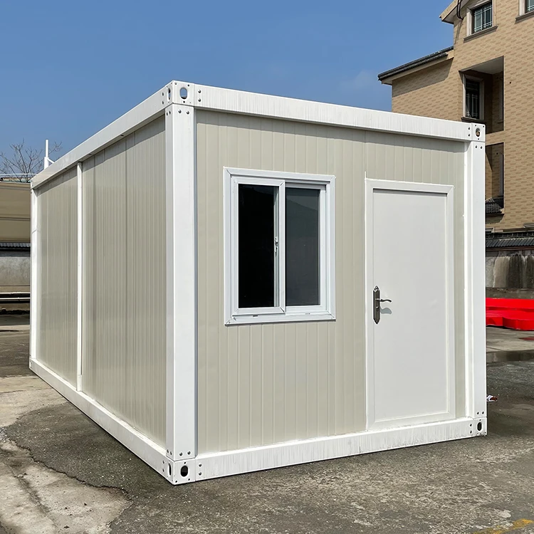 KEYI 10ft 20ft 40ft Foldable Modern Container House Office Sandwich Panel Detachable Mobile Home Dormitory Camp Field Hotel