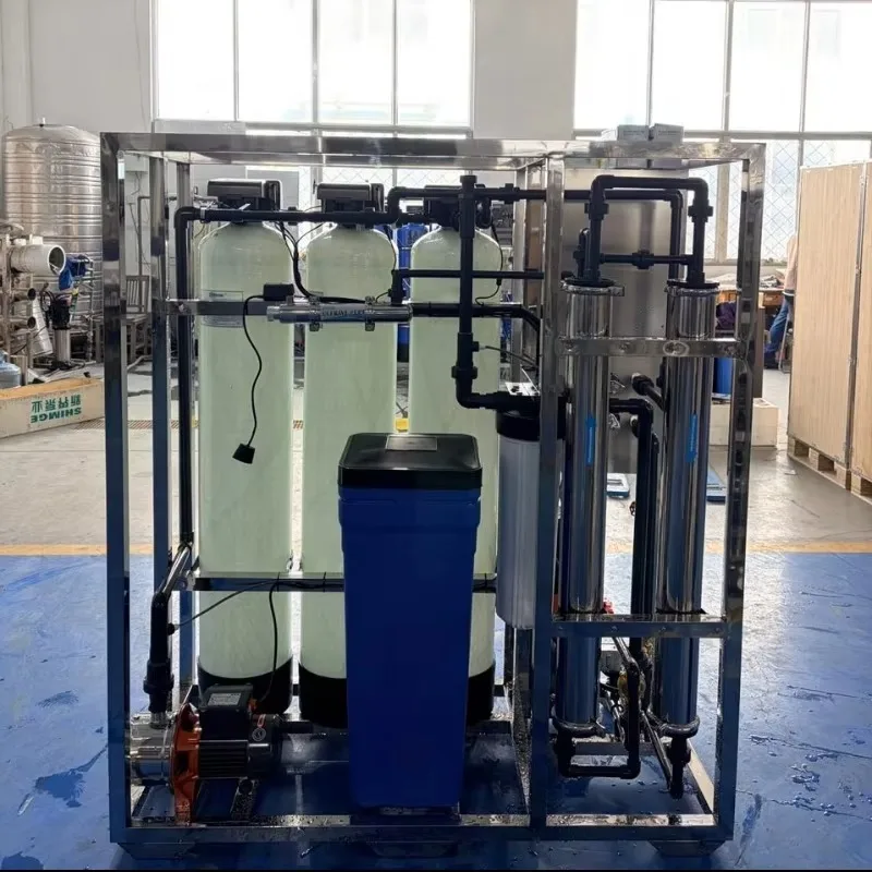 Industrial RO Water Treatment System 500L/H 98% Desalination Rate ISO9001/CE Certified Food Grade Stainless Steel OEM