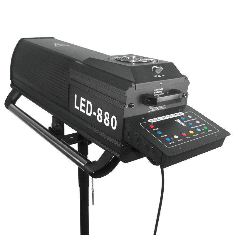 

Factory Selling Price LED Beam Focus Follow Spotlight 700W Professional Stage Equipment Lighting Wedding Photography Light