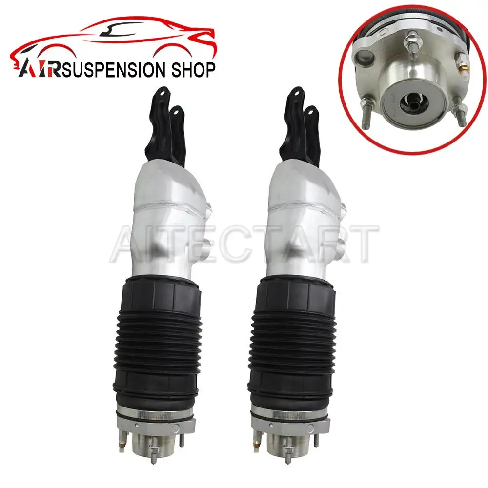 

For Porsche Panamera 971 Front Air Suspension Shock Absorber Struts Pair Set Left+Right OEM 971616037D 971616038D 2017-2022