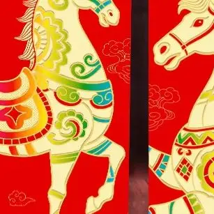

6Pcs/set Chinese New Year Money Envelope Horse Year Red Envelope Red Pocket Spring Festival Envelope