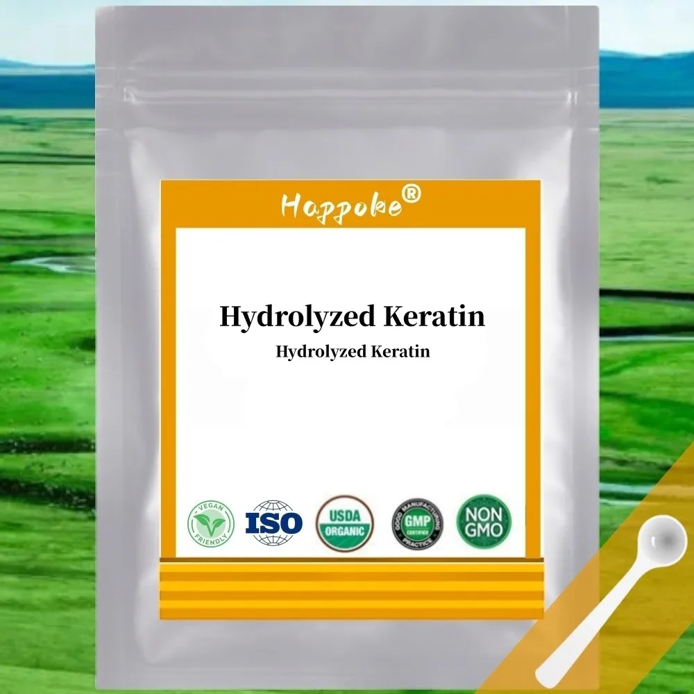 

50-1000g High Quality Hydrolyzed Keratin,Free Shipping