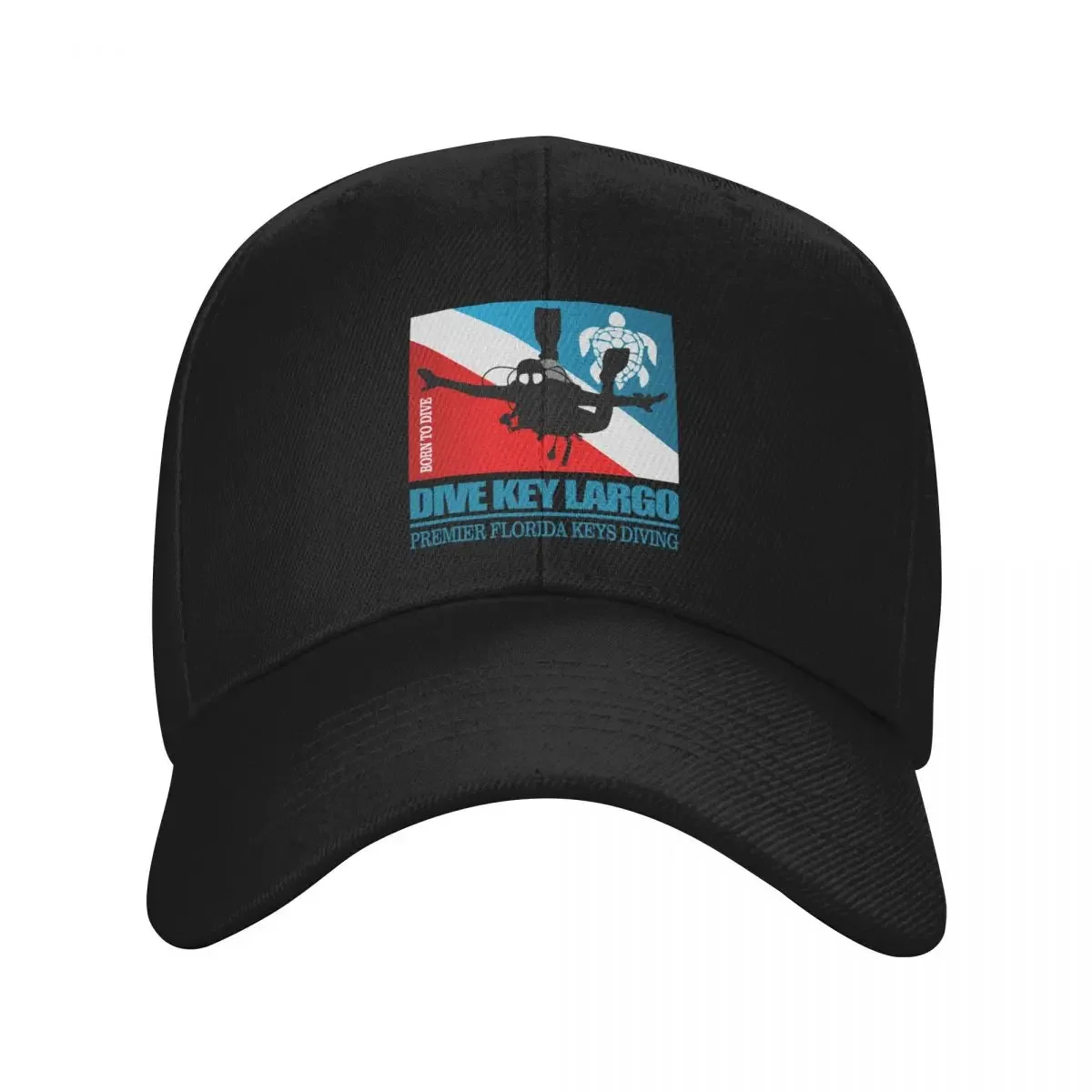 Dive Key Largo (DF2) Baseball Cap Winter hat Golf Wear Women's Beach Men's