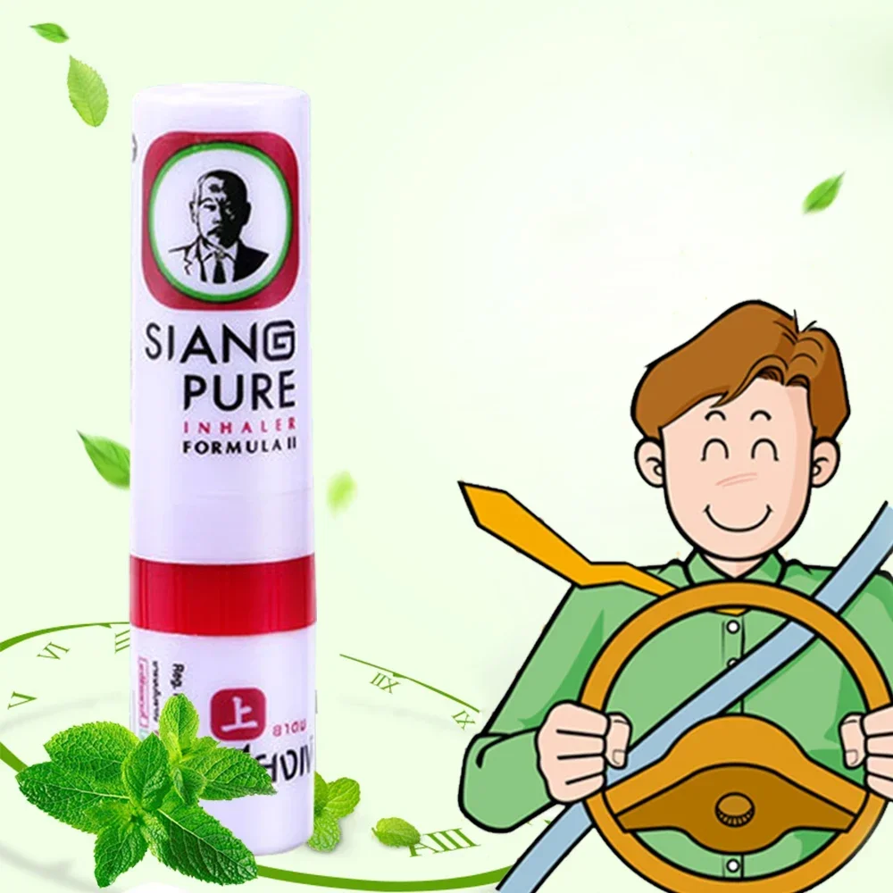 SIANG PURE balm Mint Refresh Oneself Treatment Of Influenza Cold Headache Dizziness Muscle Massager Relax Essential Oil