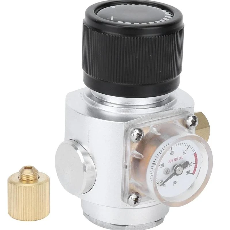 A2UE Small CO2 Regulator 0-90PSI Safe Brewing Accessory Kitchen Appliance Part
