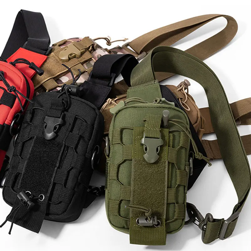 

Multi-Functional Water Cup Cover Professional Camping Chest Bag Outdoor Cross-Body Water Bottle Bag Cycling Bag Multi Backpack