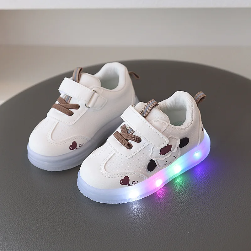 Cute Girl Sneaker 2025 Autumn New Light Baby Shoe Soft Sole Walking Shoe Anti Slip Kid Shoes Versatile Child Boy Sneaker Tenis