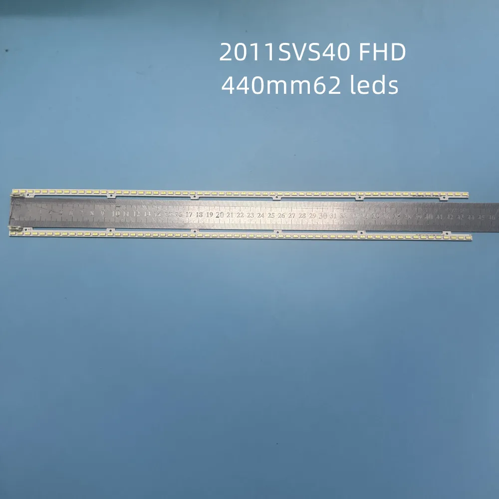 LED Array Bars For TV UE40D6200 UE40D6510 LED Backlight Strips Matrix Kit LED Lamp Lens Bands 2011SVS40_56K_H1_1CH_PV -FHD