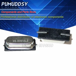 20PCS smd hc-49s 16.000mhz 16MHz HC49S 16M 20ppm 20pF SMD quartz resonator crystal