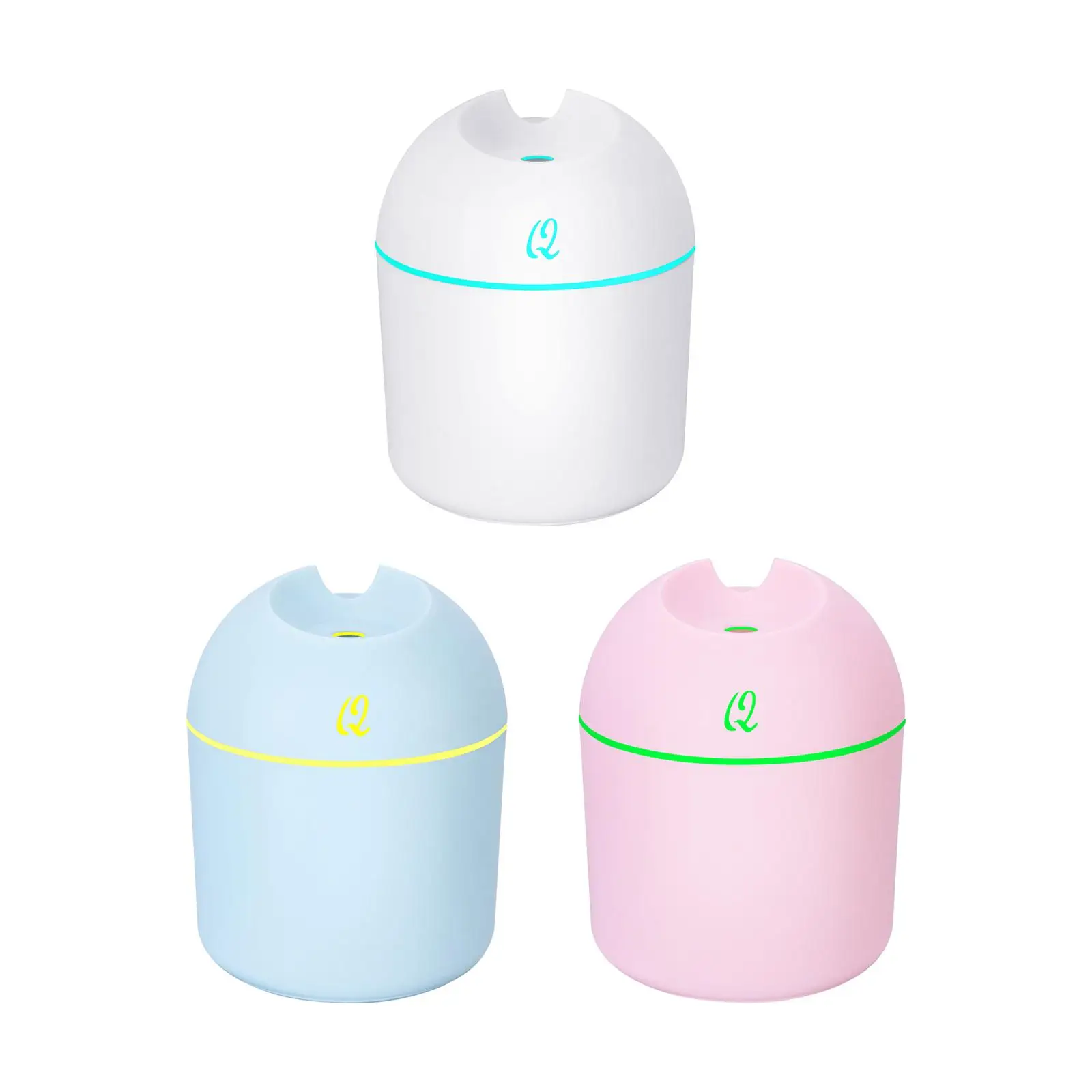 Niedliche 220ml tragbare Nebel Luftbe feuchter USB Port kontinuierliche Spray 4 Stunden langlebig für Schlafzimmer