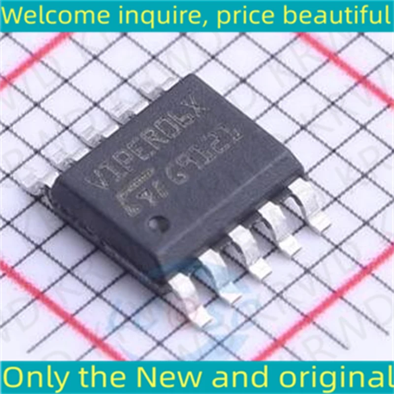 5PCS New and Original Chip IC VIPER06XSTR VIPER06X SOP-8