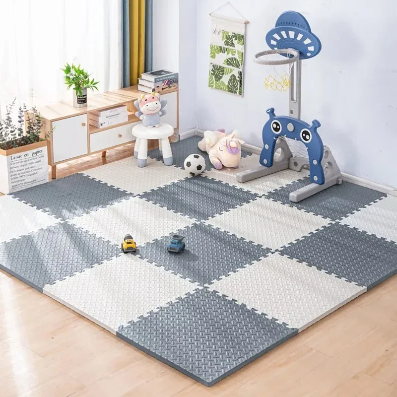 EVA Foam Puzzle Play Mat para o bebê, Interlock Floor Carpet, Atividades para o quarto das crianças, 30x30cm, 16pcs