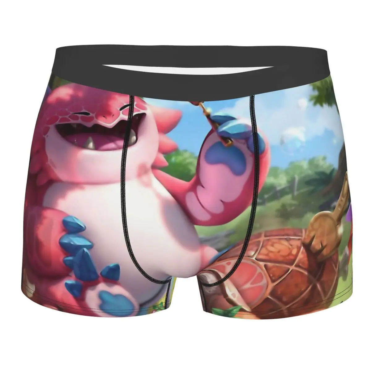 Little Choncc Picnic Man's Boxer Briefs League of Legends Game Breathable Funny Underpants Print Shorts Birthday Gifts