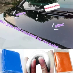 Clay Bar Detailing Auto Car Clean Wash Cleaner Sludge Mud Remove Magic Blue Car Cleaning Auto Brush Auto Accessory Car Wash Mud