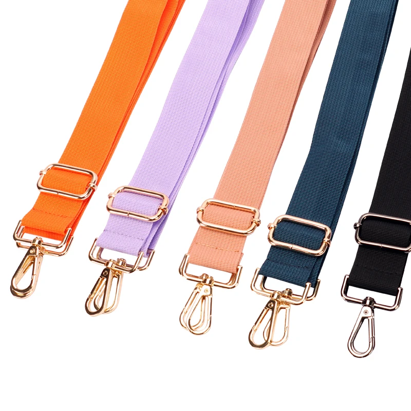 Adjustable Nylon Bag Straps for Women\'s Crossbody Messenger Shoulder Bags Colored Accessories for Handbags Accessories Belts