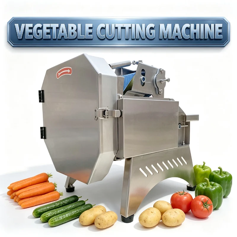Electric Scallion Cutter For Home & Commercial Use Slice Shred Segment Vegetable Cutting Machine