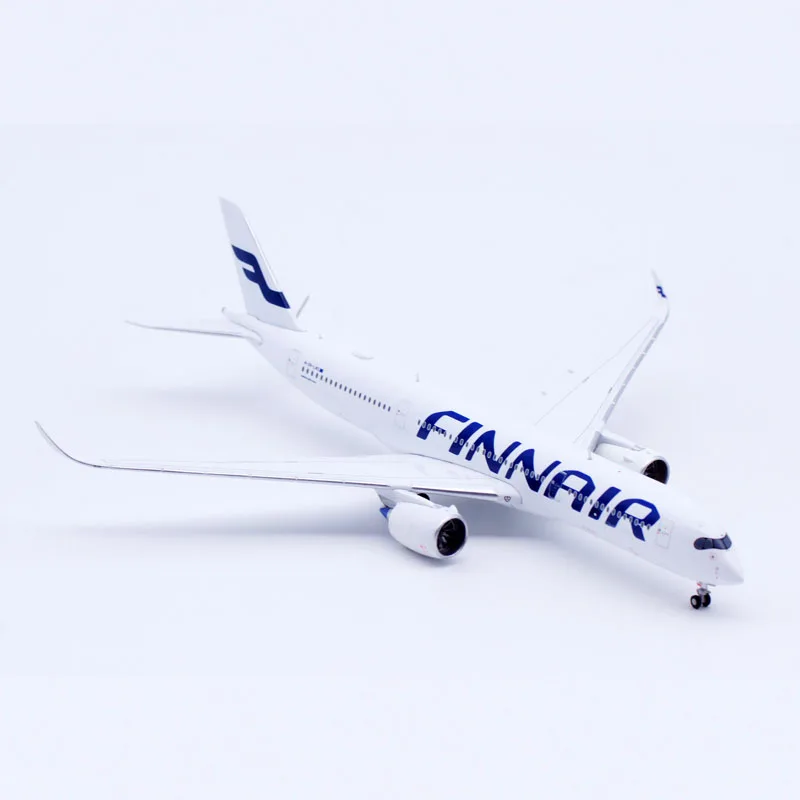 XX40AnthAlloy Collection Avion Cadeau JC Ailes 1:400 Finnair Airbus A350-900XWB Moulé Sous Pression Avion Jet Modèle OH-LWS avec Support