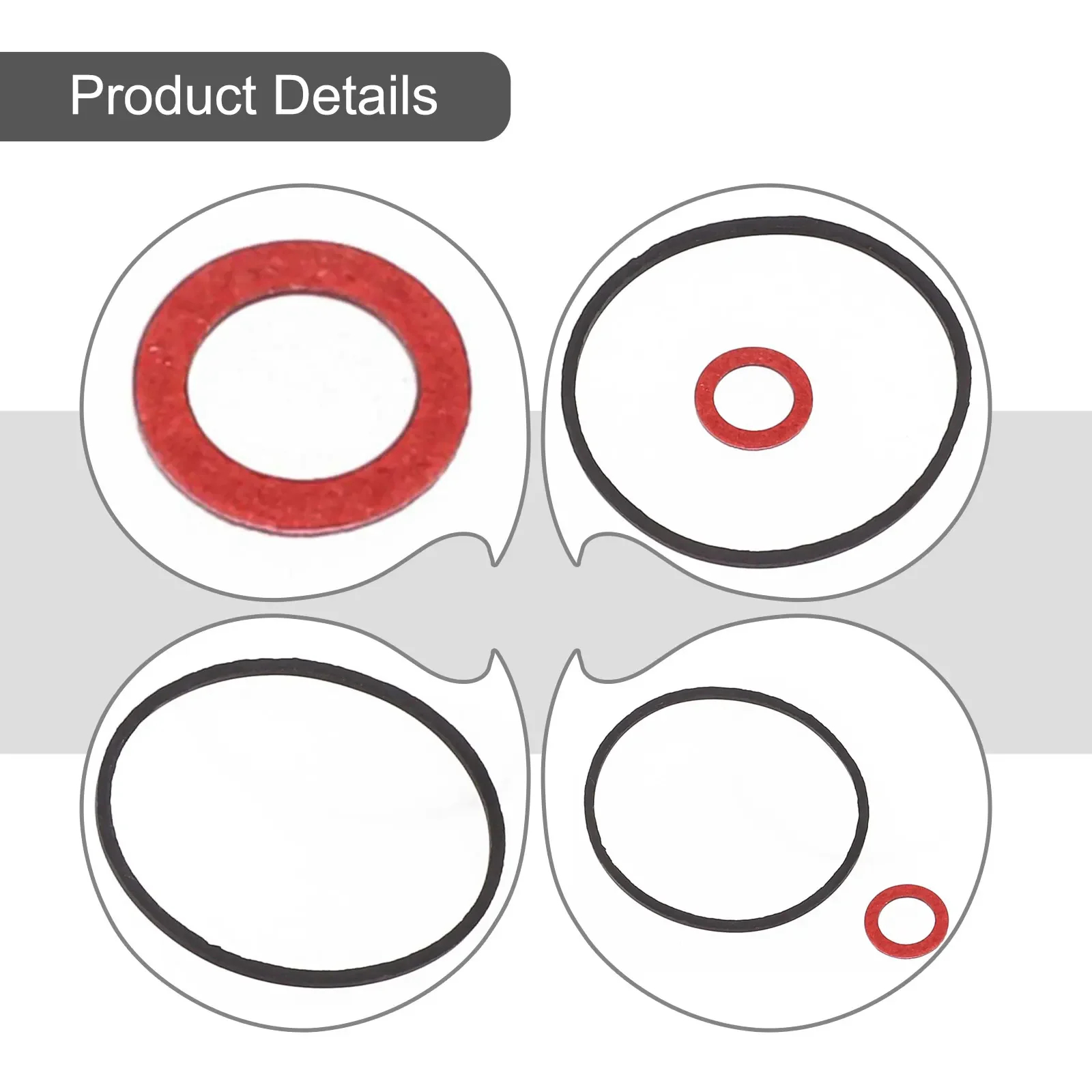 For TK Carburetor Replacement Gasket Set For Balmoral 14s 17s 20s Series Petrol Lawn Mowers Using AQ148 Engine