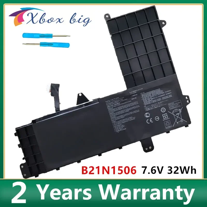 B21N1506 Laptop Battery For ASUS For EeeBook E502MS E502SA E502M E502MA  For VivoBook E502NA 7.6V 32WH